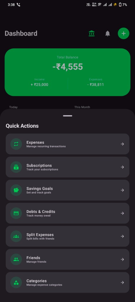 Quick Actions
